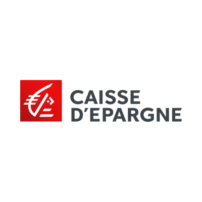 Logo de Caisse d'épargne - banque assurance - Bobines thermiques et rouleaux de caisse Made in France - Fournisseur de consommables professionnels La Bobine Française.