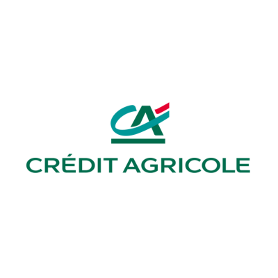Logo de Crédit Agricole - banque services financiers - Bobines thermiques et rouleaux de caisse Made in France - Fournisseur de consommables professionnels La Bobine Française.