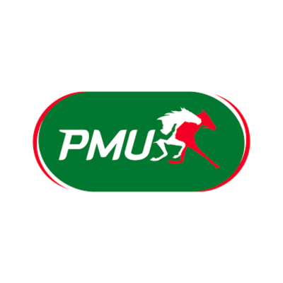 Logo de PMU - paris sportifs hippiques - Bobines thermiques et rouleaux de caisse Made in France - Fournisseur de consommables professionnels La Bobine Française.
